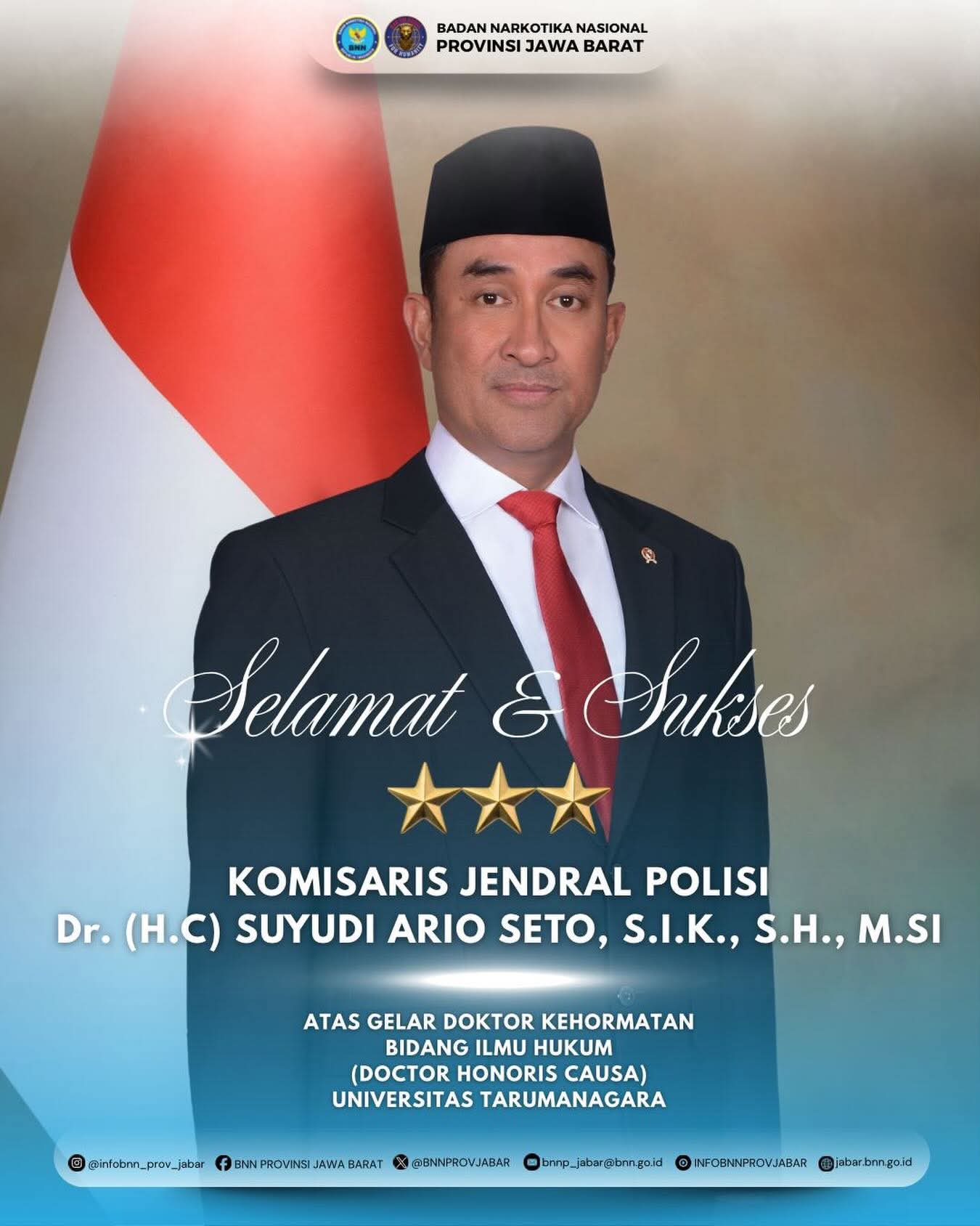 KOMJEN Dr.(H.C) SUYUDI ARIO SETO, S.I.K.,S.H.,M.Si