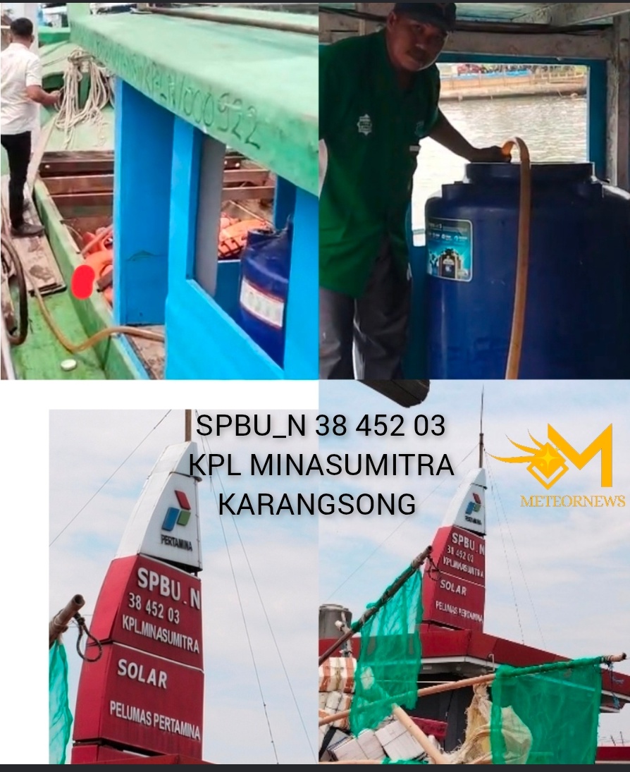 Dugaan Kuat SPBU_N 38 452 03 KPL MINASUMITRA Karangsong Lakukan Praktik Transhipment BBM Subsidi Jenis Solar