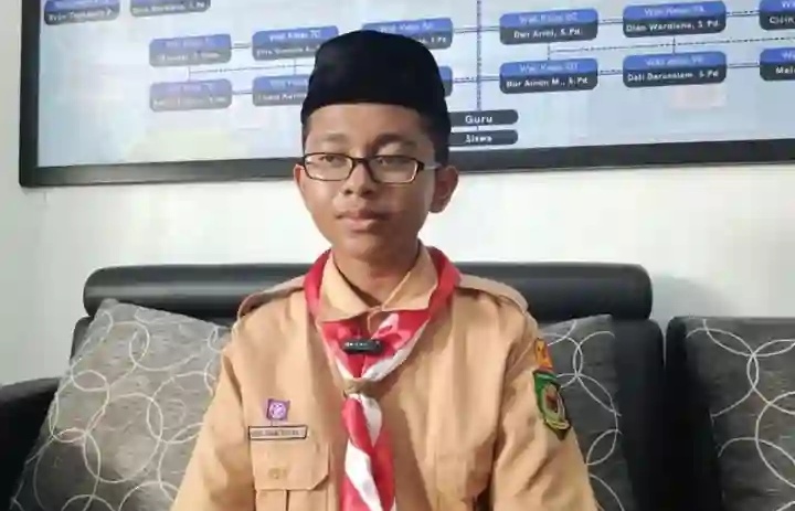 Firoos Ghathfaan Ramadhan Bocah Asal Subang Raih Penghargaan NASA