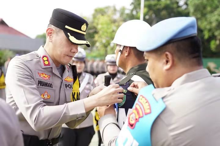Operasi Patuh Lodaya 2026, Kapolres Indramayu Ajak Warga Tertib Berlalu Lintas