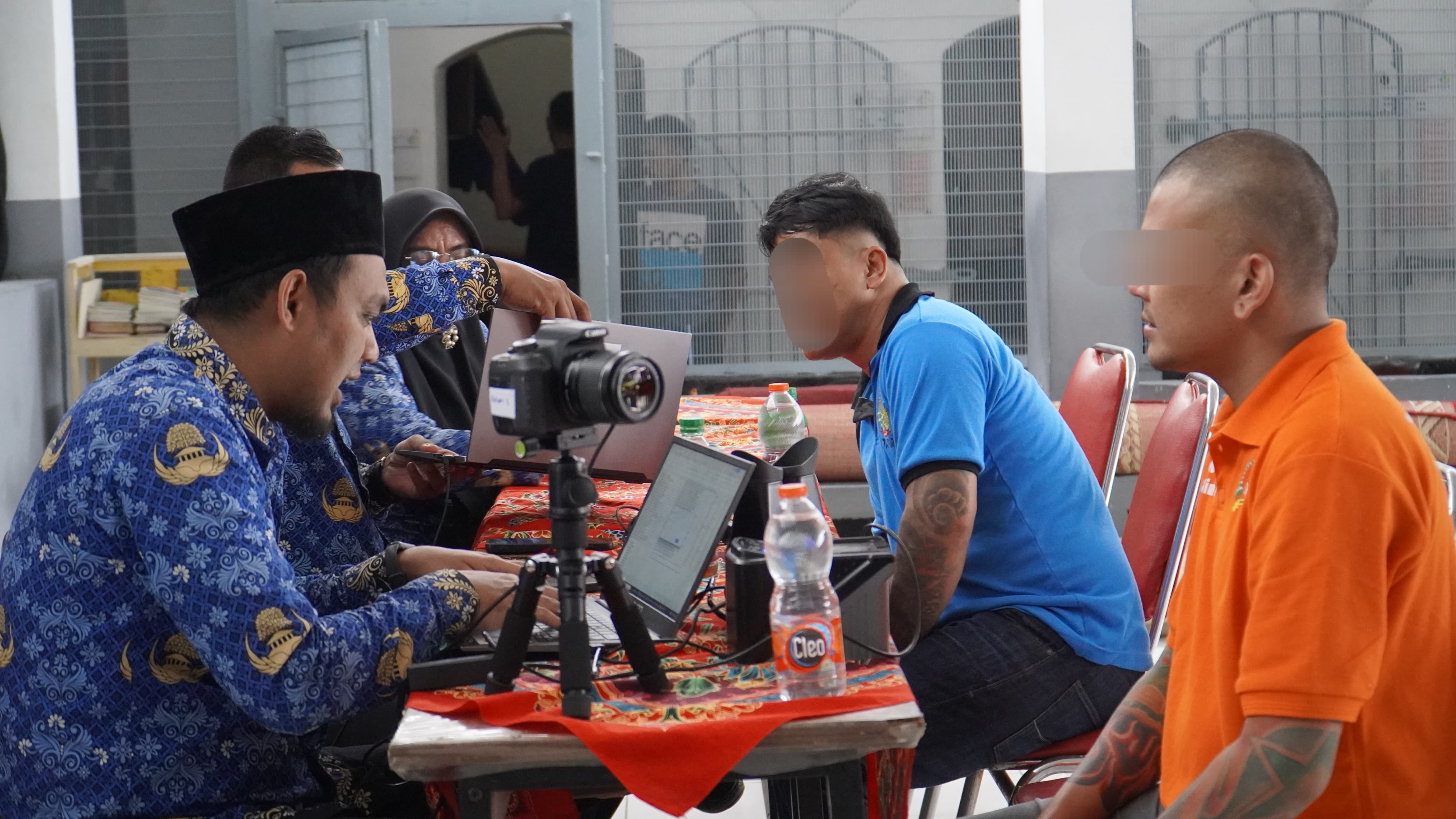 Rutan Garut Gandeng Disdukcapil, Laksanakan Sinkronisasi NIK dan Perekaman E-KTP bagi Warga Binaan