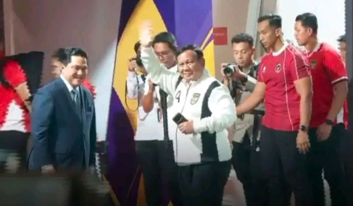 Indonesia VS Thailand Menang Adu Pinalti, Prabowo Hadiri