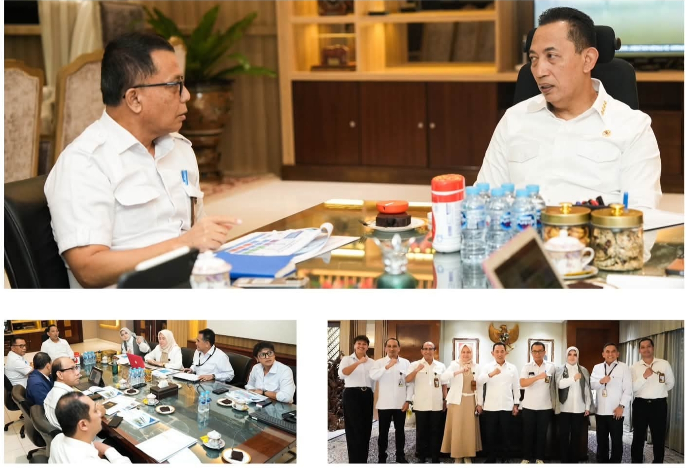 Drs. Listyo Sigit Prabowo, M.Si., bersama jajaran KSP mengawal berbagai program prioritas Presiden Prabowo Subianto