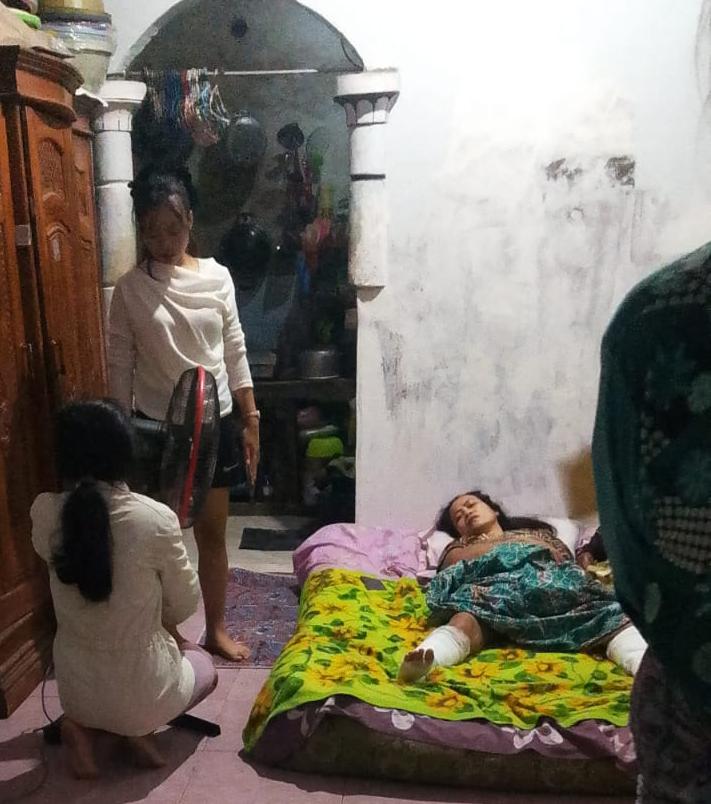 Heboh! Ledakan Tabung Gas, Dua Orang Alami Luka Bakar