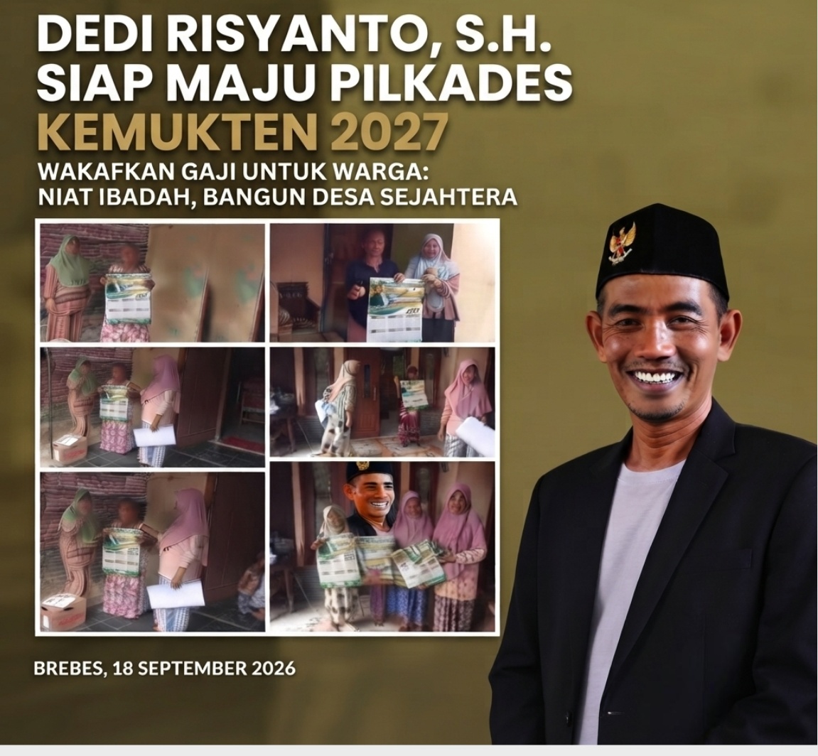 Aksi Sosial Berkelanjutan, Dedi Risyanto Sapa Langsung dan Bagikan Bantuan ke Warga Kemukten