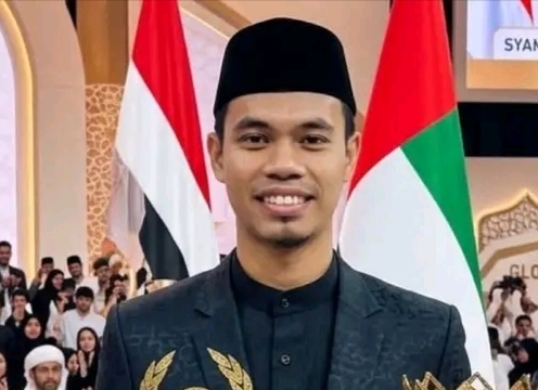 Kembali Harumkan Indonesia, Syamsuri Firdaus Sukses Meraih juara 1 Di Ajang MTQ Abu Dhabi 2026