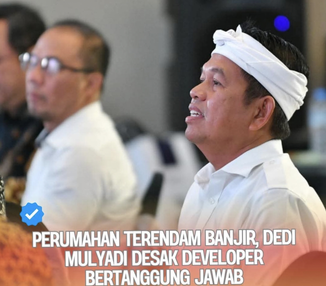 Dedi Mulyadi : Developer Perumahan Kerap Lepas Tangan Saat Di Landa Banjir