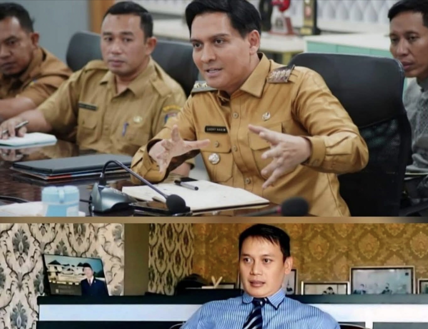 Kuwu Terpilih Desa Cibereng Mantan Narapidana Korupsi Resmi Dilaporkan Bupati Indramayu Lucky Hakim