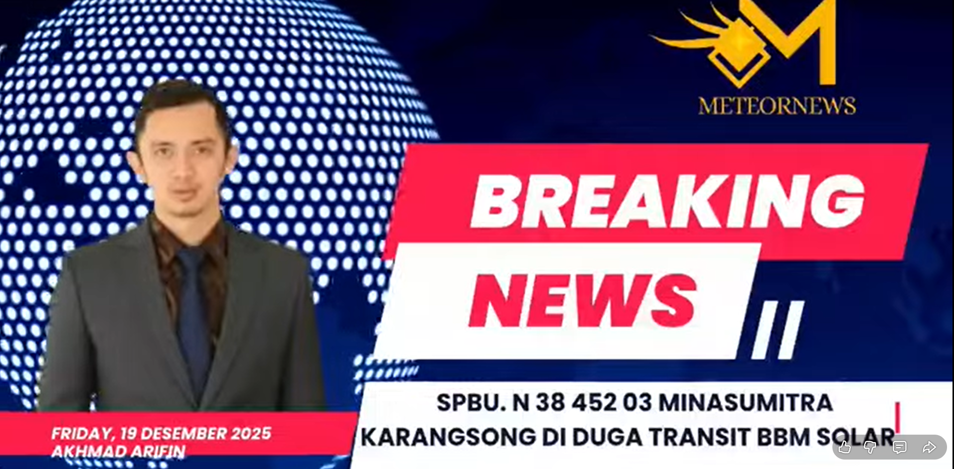 Modus Pengisian Ke Kapal Kolekting SPBUN Di Duga Transit BBM Jenis Solar